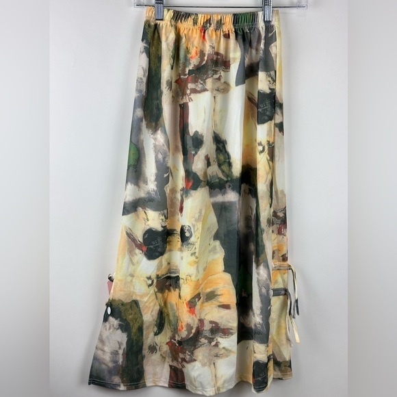 MIcas Dresses & Skirts - Women's Tie Dye Midi Skirt w/ Ties